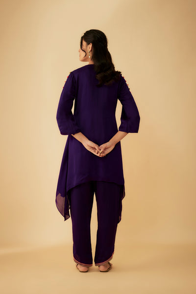 Gerlin Purple Kurta Set