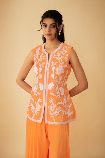 Nimrat Orange Co-ord Set