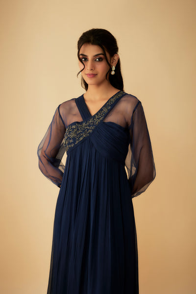 Eliza Navy Blue Dress