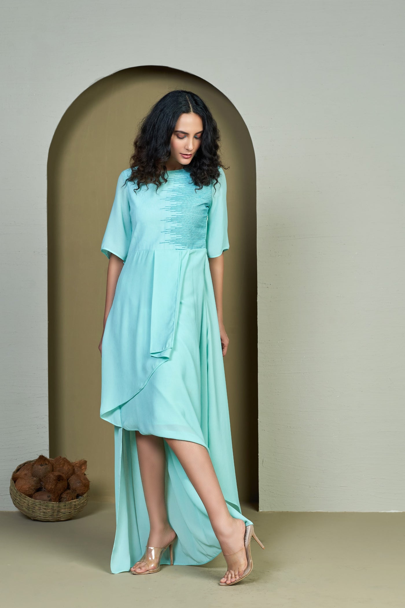 Stormi Bluish Green Dress 1999AD Stormi Bluish Green Dress 1999AD